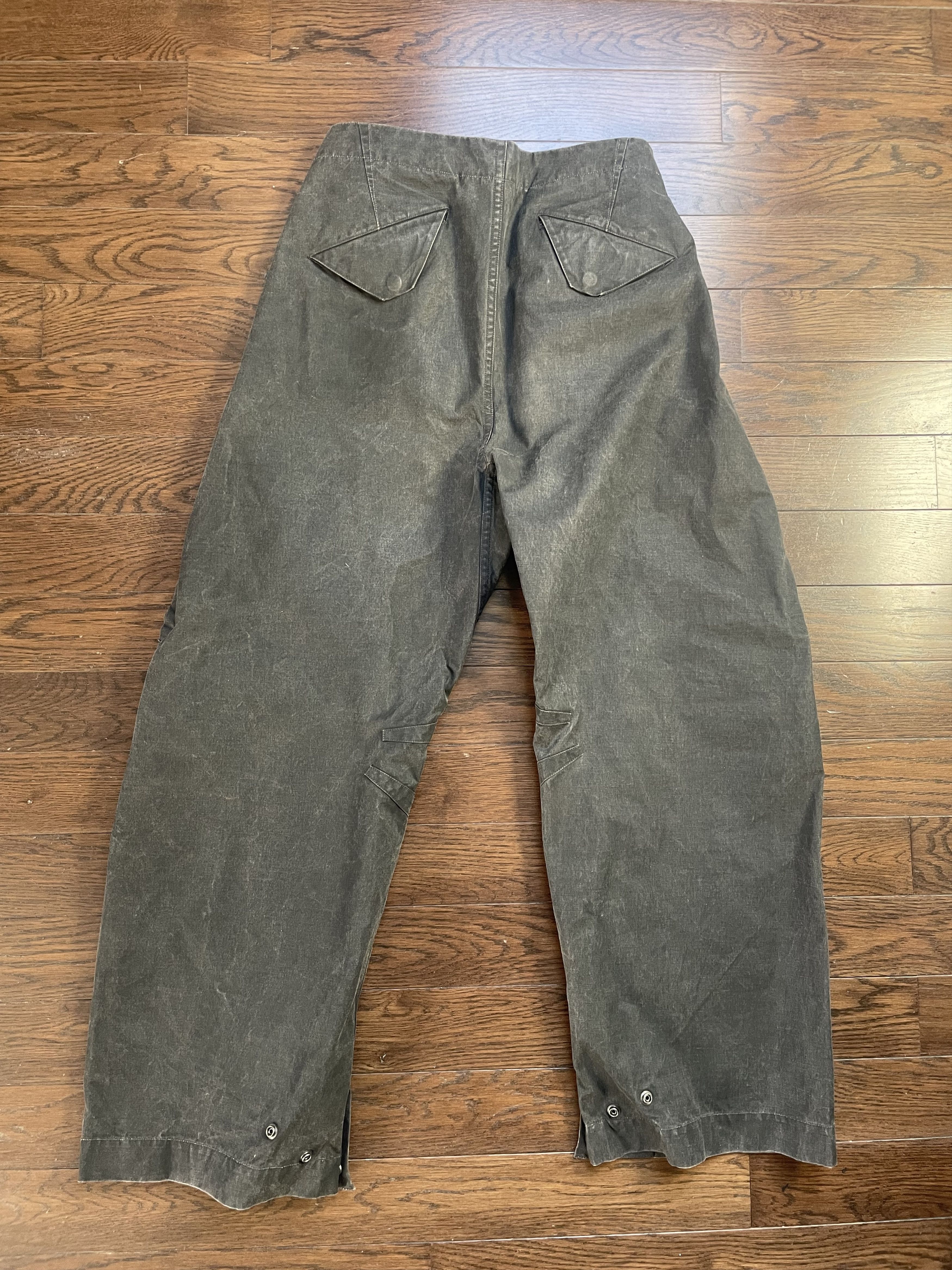 MotivMfg Helix Waxed Cotton Trousers Size US 30 / EU 46 - 5 Thumbnail