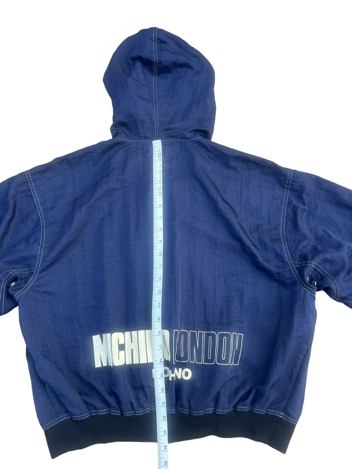 Michiko Koshino London Vtg 90s Michiko Koshino "WET OR DRY" Cropped Bomber Jacket Size US L / EU 52-54 / 3 - 5 Thumbnail