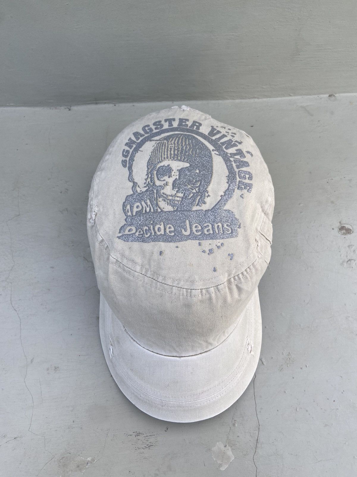 If Six Was Nine 2000s perangi GGNAG vintage skull patrol hat Size ONE SIZE - 6 Thumbnail