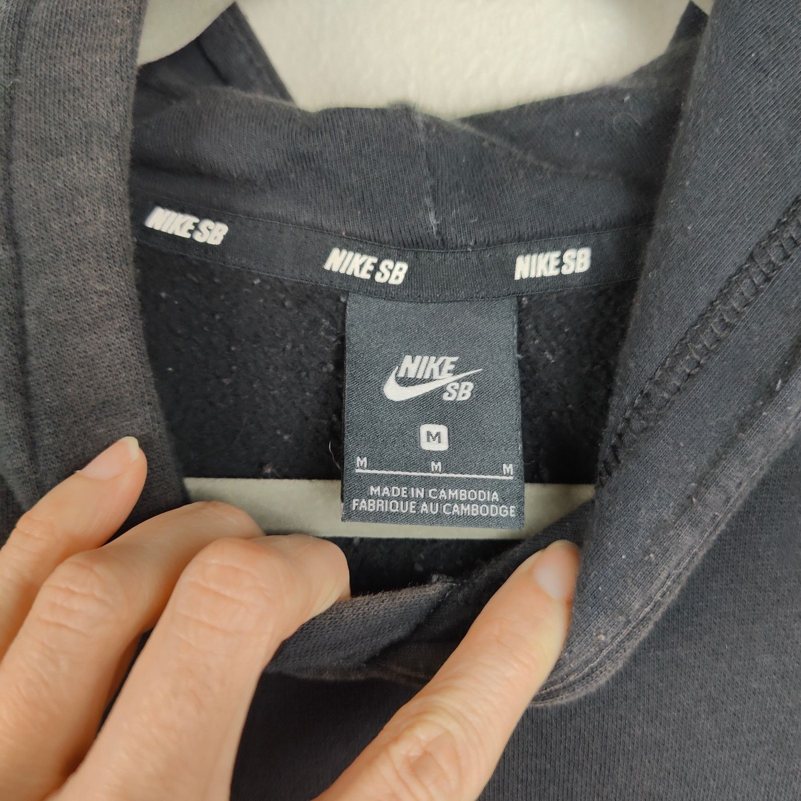 Nike Nike SB Hoodie Mens Medium Black Pullover Sweatashirt Size US M / EU 48-50 / 2 - 6 Thumbnail