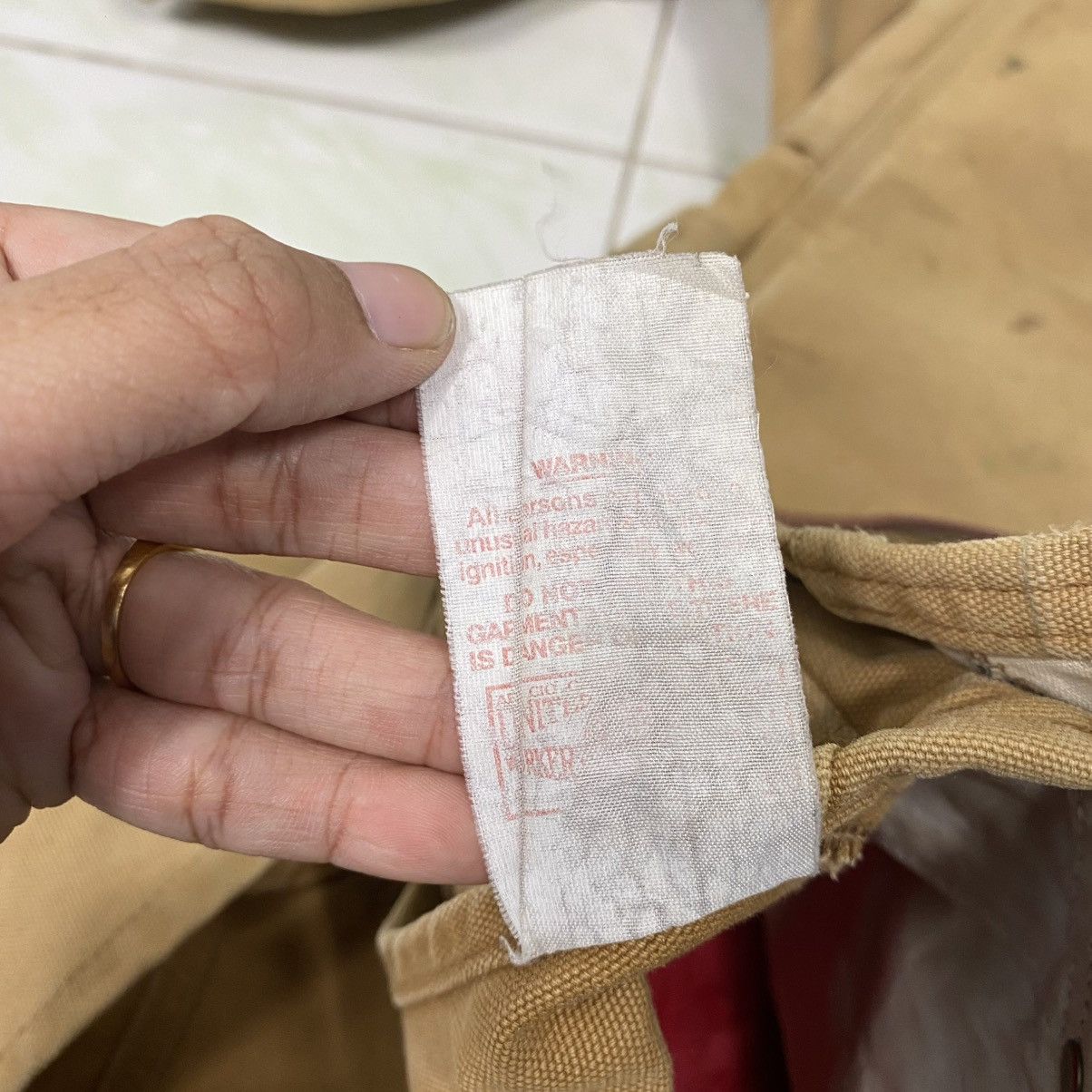 Carhartt 🔥VINTAGE COVERALL CARHARTT WORKER DUCK CANVAS DETROIT Size US 36 / EU 52 - 24 Thumbnail