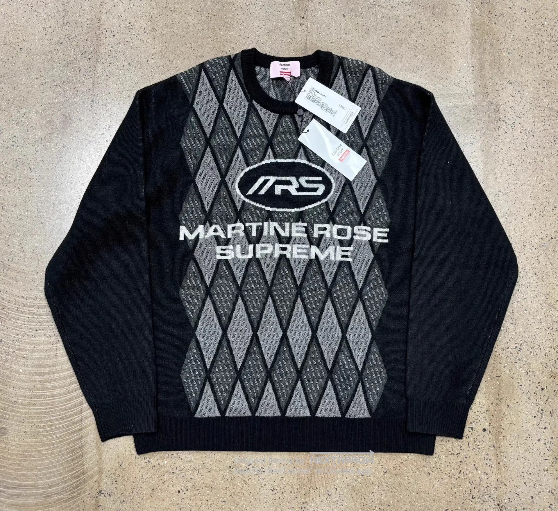 Supreme Supreme FW12 Roses Sweater | Grailed