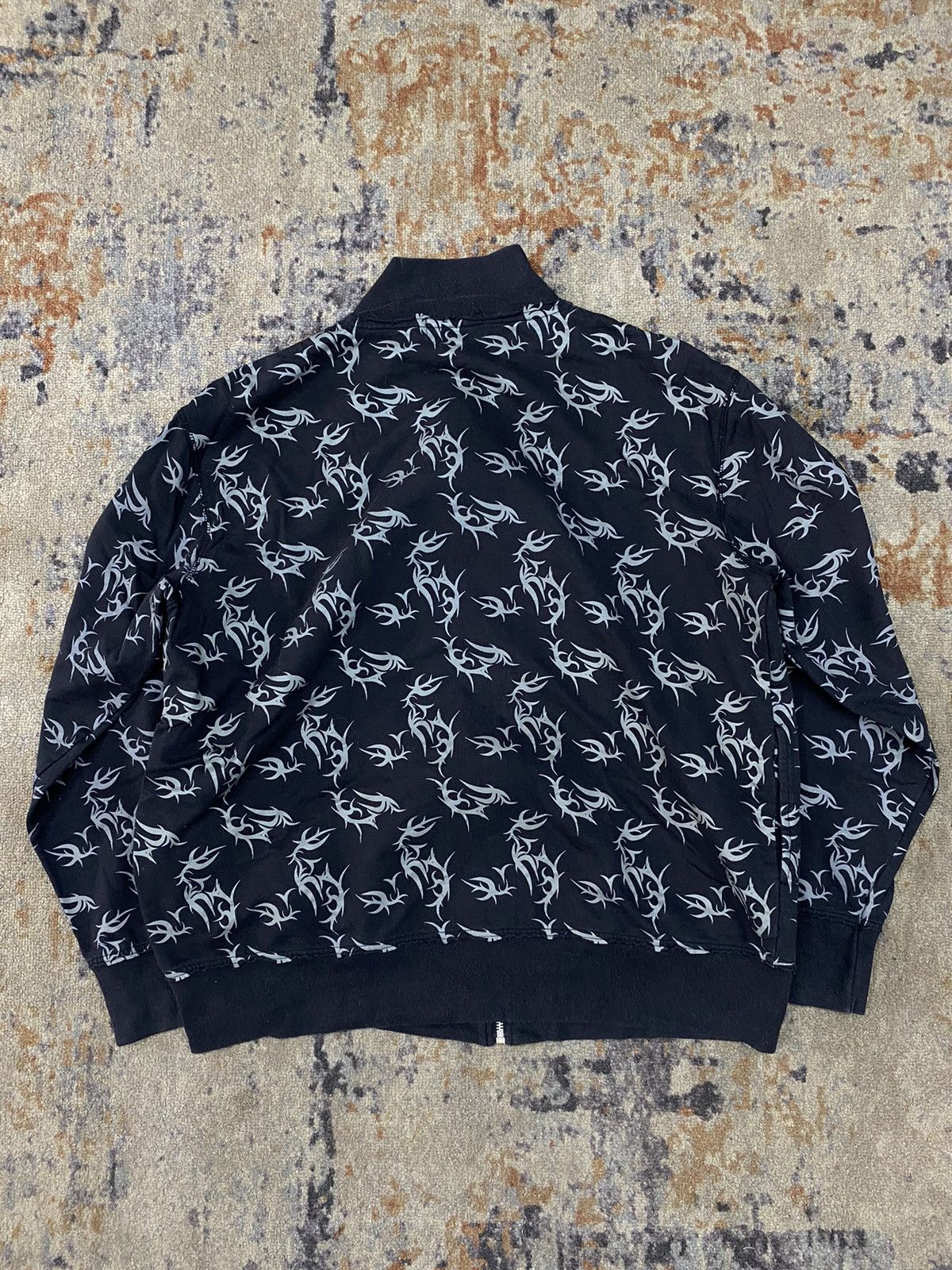 Le Grande Bleu (L.G.B.) Undefined Qnatro-Q tribal sweater zip up ifsxstyle lgb Size US M / EU 48-50 / 2 - 2 Thumbnail