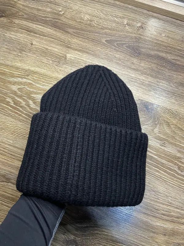 Acne Studios × Japanese Brand Acne Studio Crazy Wool Big Box Logo Y2K Hat Cap Size ONE SIZE - 3 Thumbnail