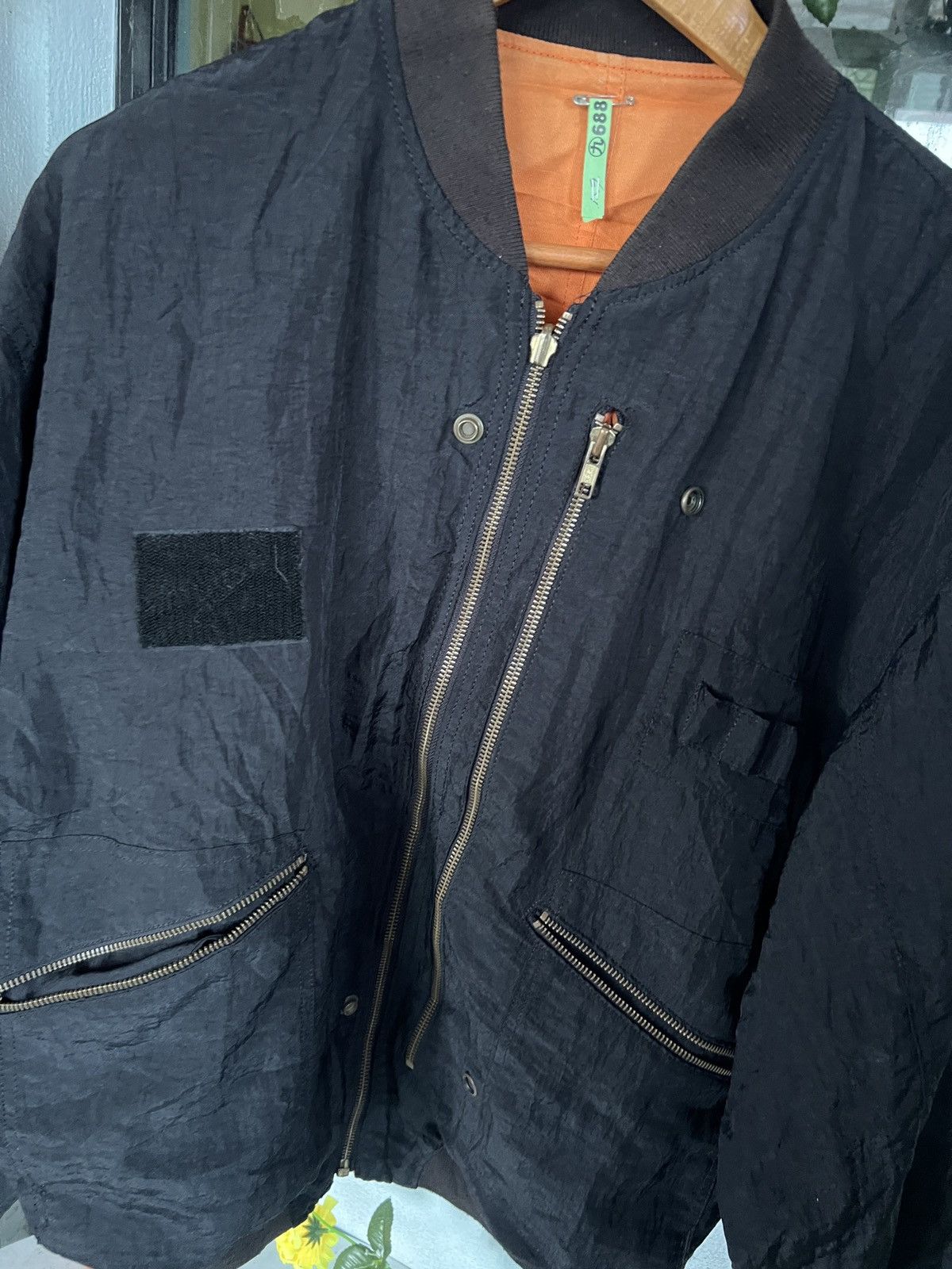 Issey Miyake × Japanese Brand SABUROKU MEN’S Bomber Jacket Size US L / EU 52-54 / 3 - 6 Thumbnail