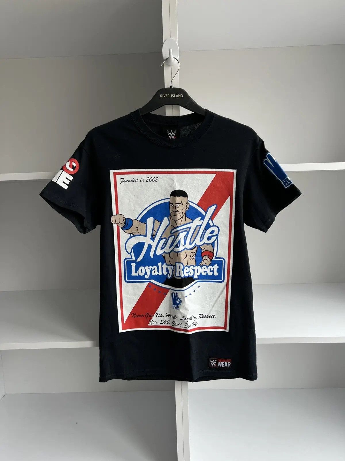 Vintage × WWE John Cena WWE Never Give Up Tee Size US S / EU 44-46 / 1 - 3 Thumbnail