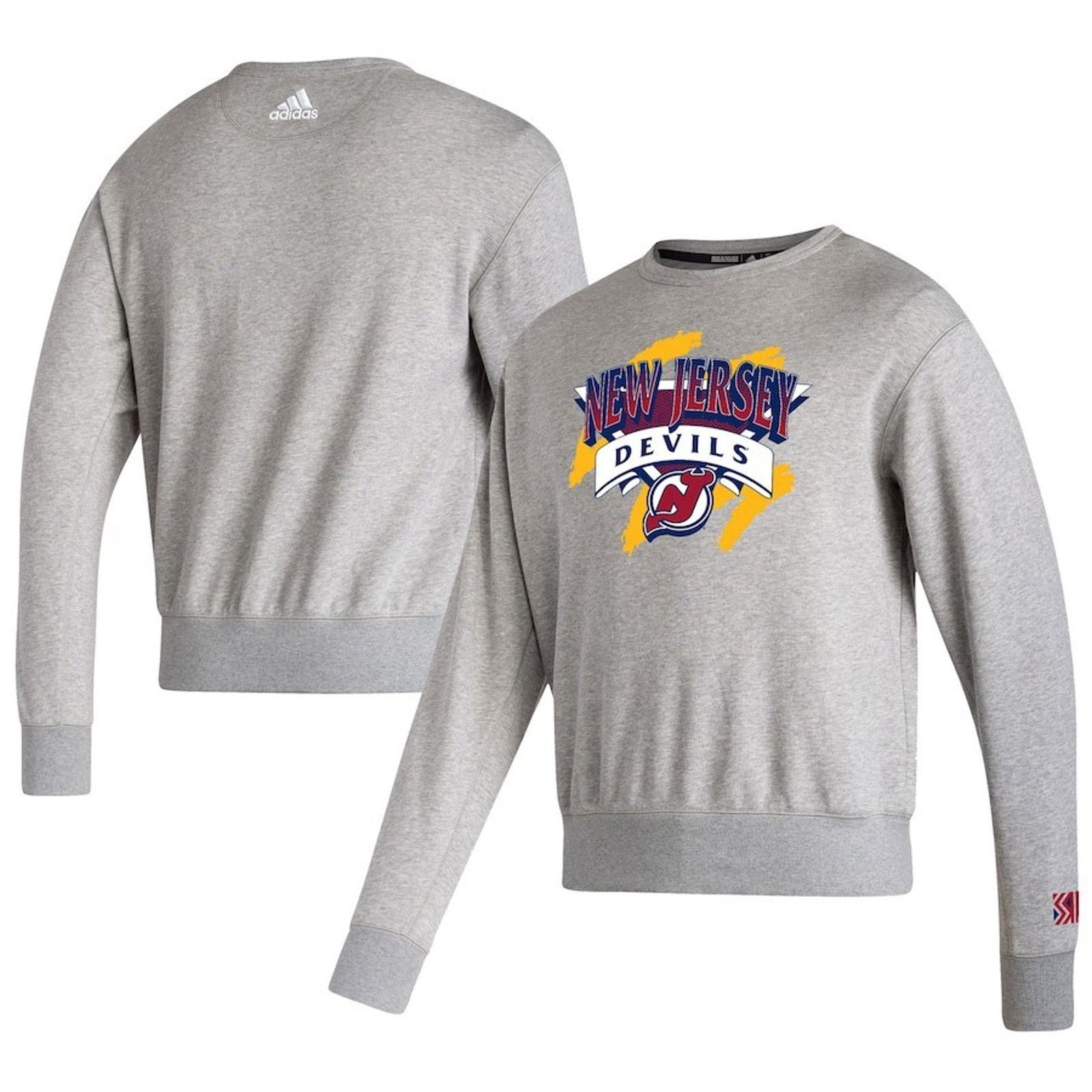 Adidas Adidas Mens DEVILS VINTAGE CREW SWEATSHIRT Size M A001475 Size US M / EU 48-50 / 2 - 1 Thumbnail