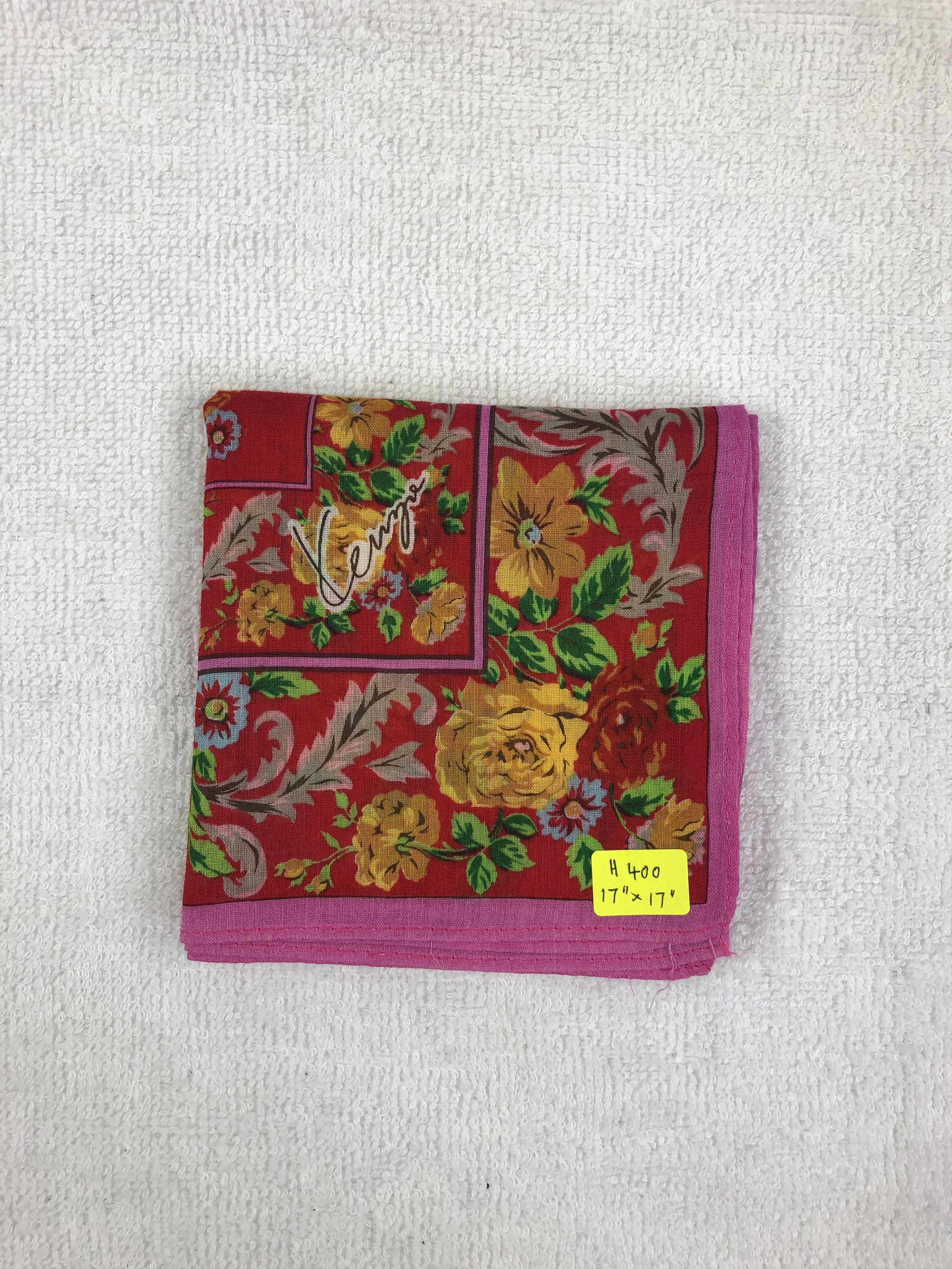 Kenzo × Vintage Kenzo Bandana / Handkerchief / Neckerchief Size ONE SIZE - 4 Thumbnail