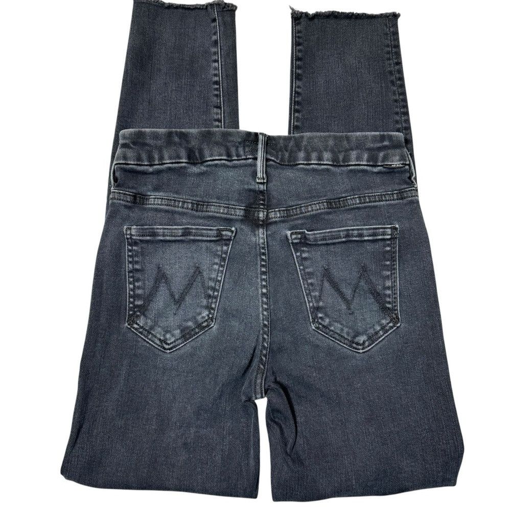 MOTHER MOTHER The Looker Ankle Fray Blackbird Jeans Size 25 Size 25" / US 0 / IT 36 - 5 Thumbnail