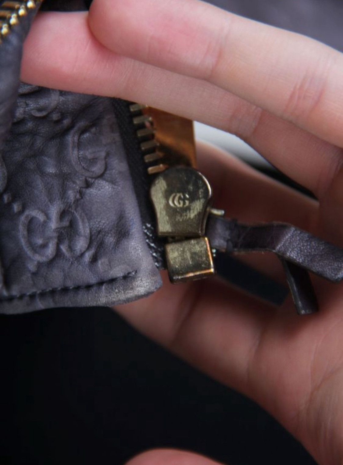 Gucci Gucci Monogram All Over Pocket Leather Moto Jacket Size XS / US 0-2 / IT 36-38 - 6 Thumbnail