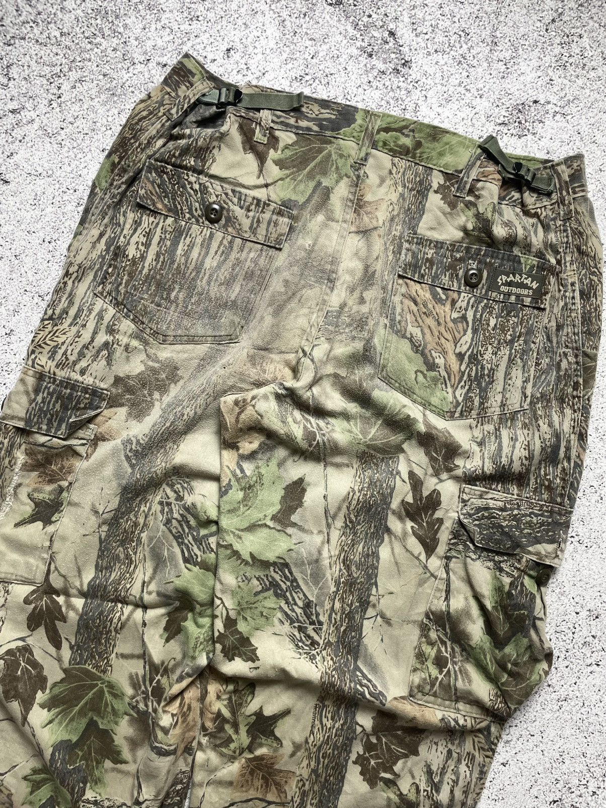 Realtree Crazy Vintage Y2K Style Realtree Camo Baggy Cargo Pants Size US 42 / EU 58 - 5 Thumbnail