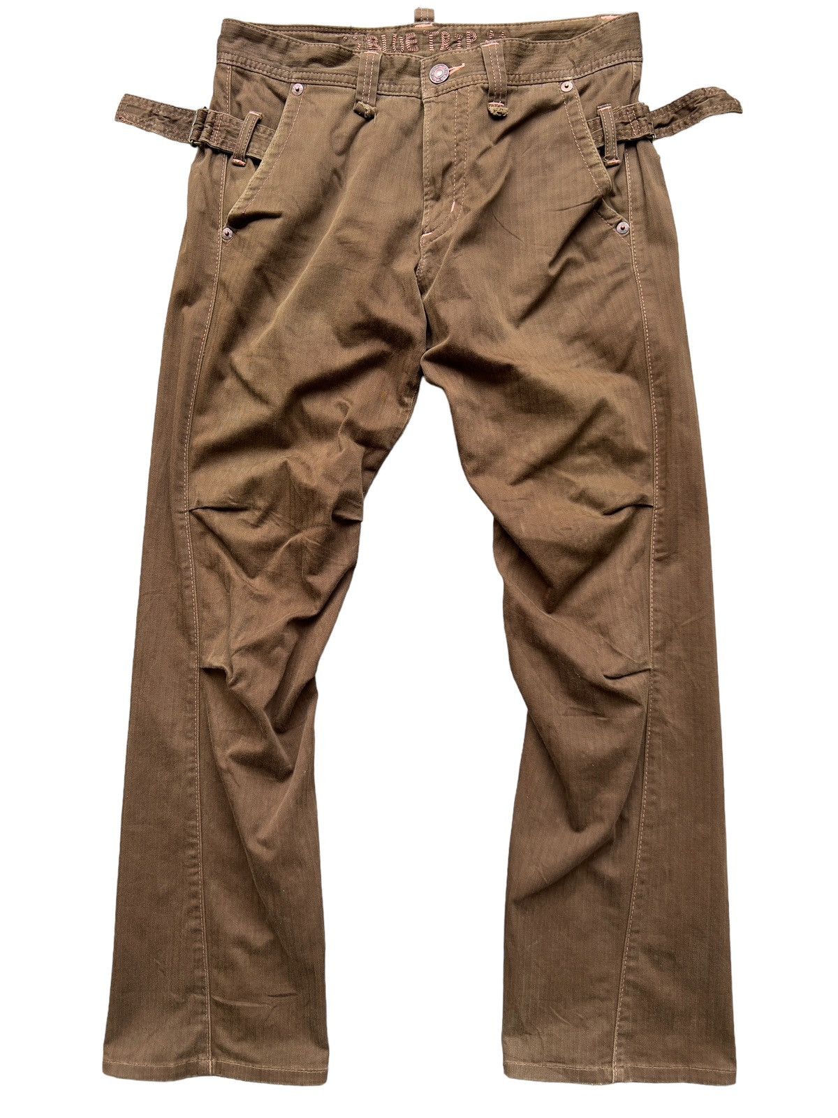 Edwin Vintage Edwin Cargo Style Blue Trip Trousers Pants 34x31 Size US 34 / EU 50 - 1 Thumbnail