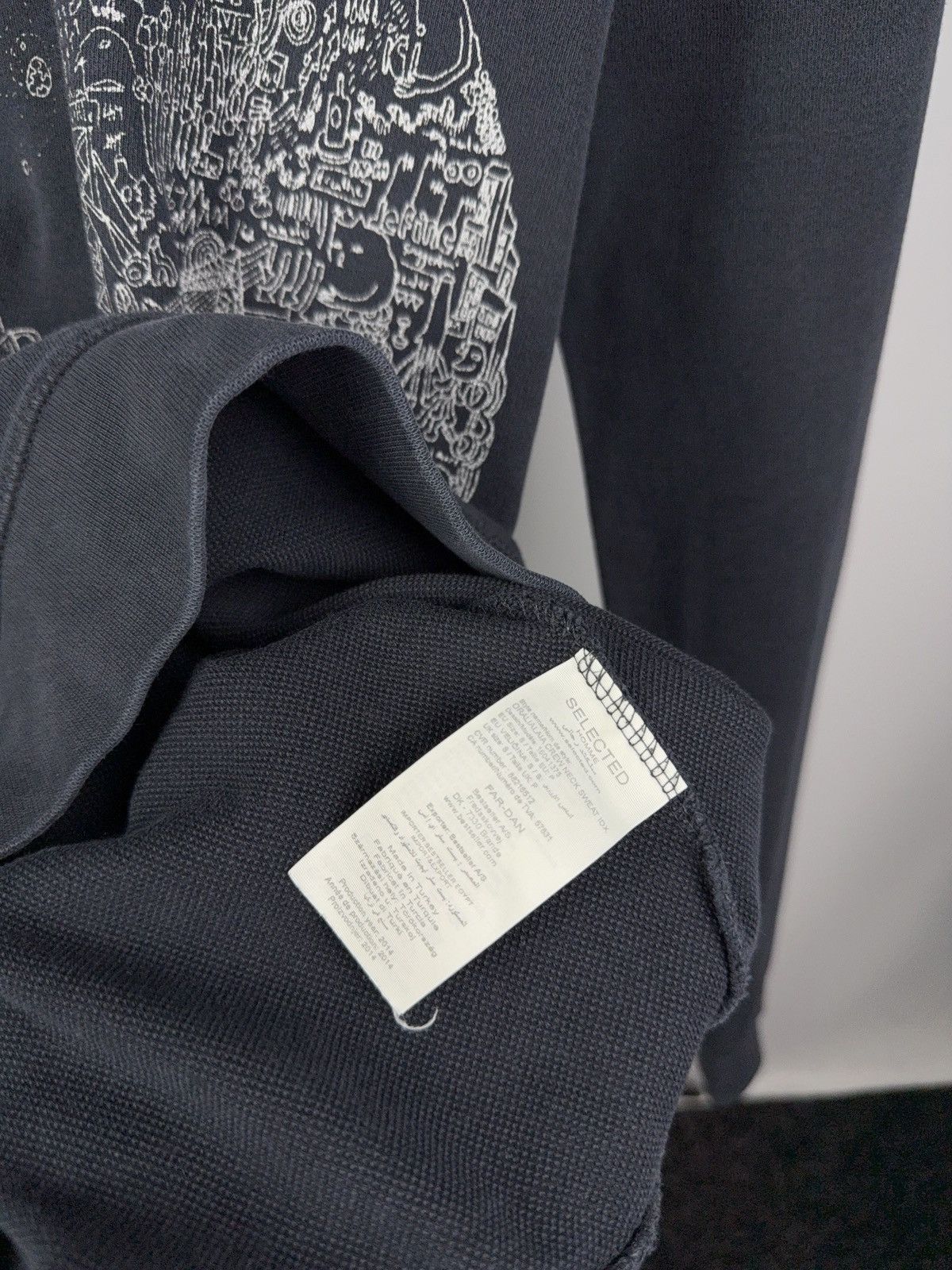 Selected Homme Selected Homme x Daniel van der Noon Moon Graphic sweatshirt Size US M / EU 48-50 / 2 - 8 Thumbnail