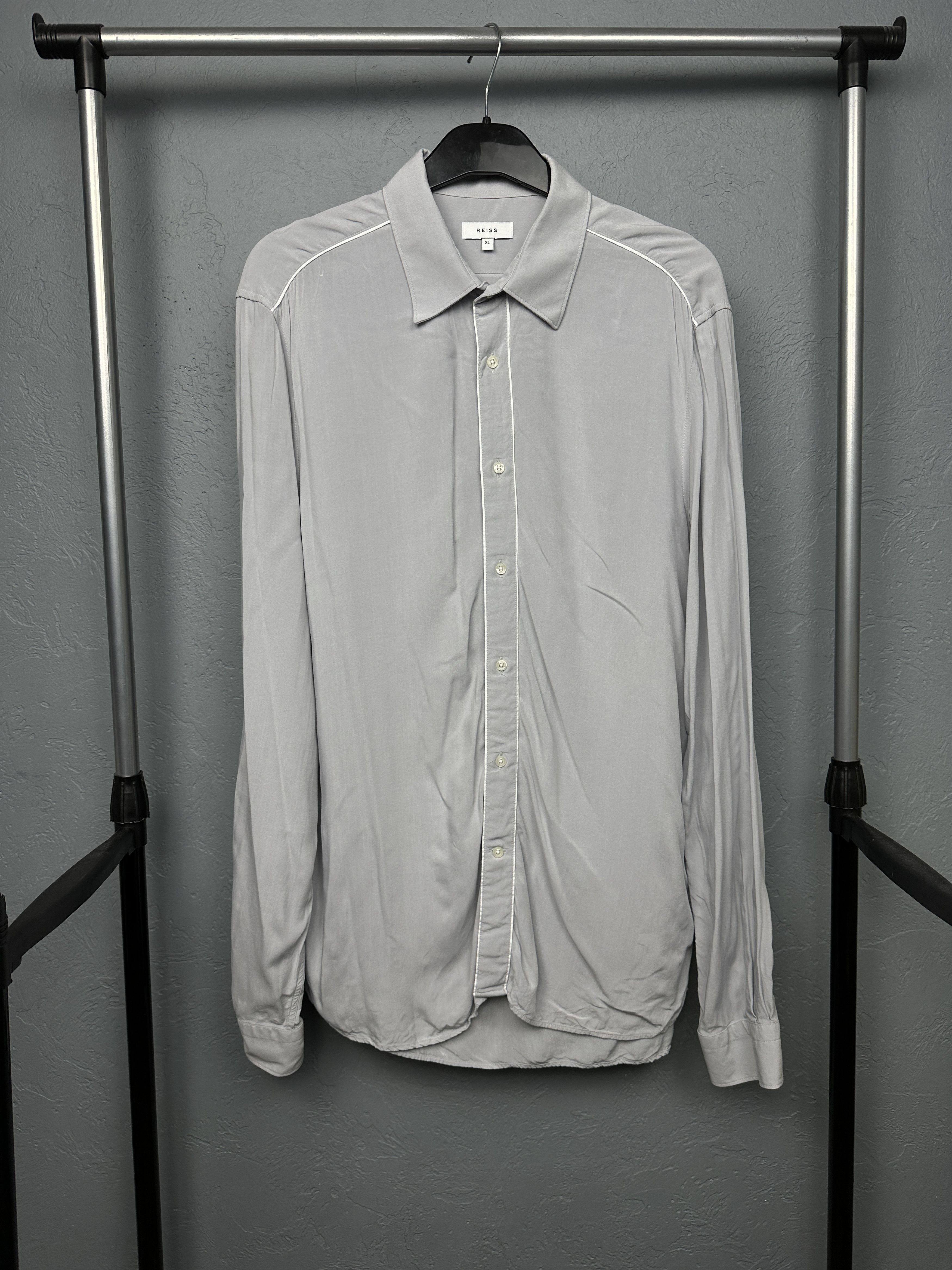 Reiss Reiss Mens Long Sleeve Shirt Size US XL / EU 56 / 4 - 1 Thumbnail