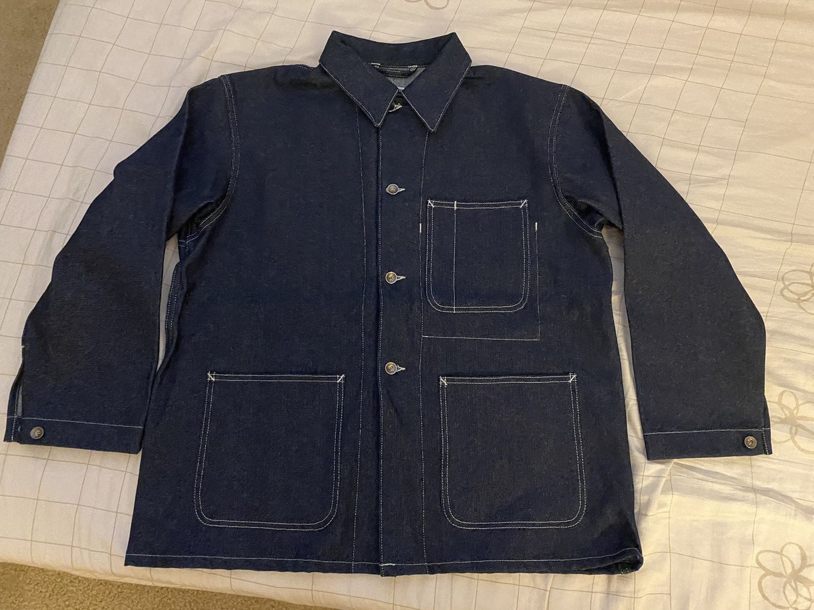 Engineered Garments Utility Jacket Indigo 12oz Denim | HAVEN