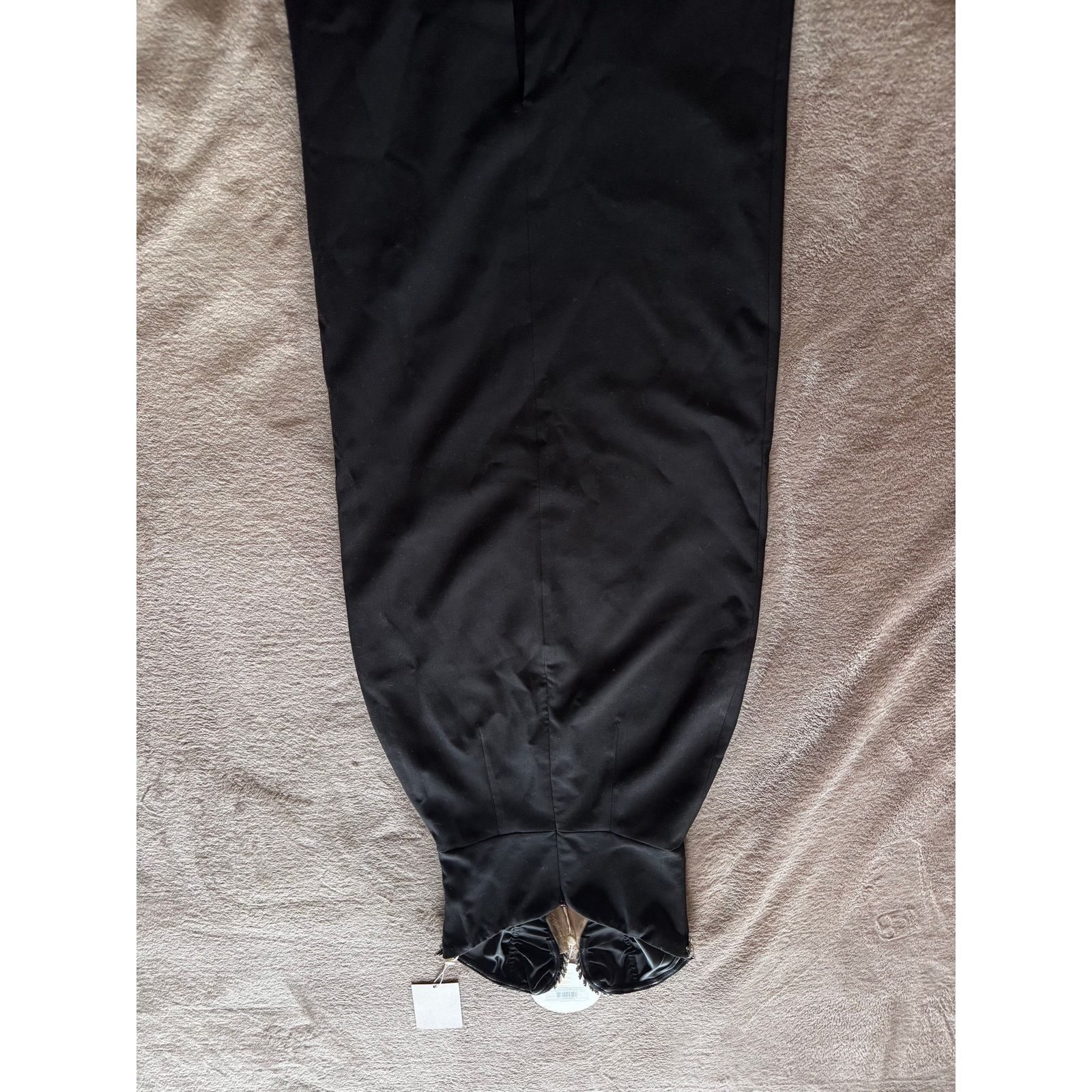 Full Circle Miss Circle Black Crystal Strapless Full Lengt Gala Dress Size XXS / US 00 / IT 34 - 5 Thumbnail