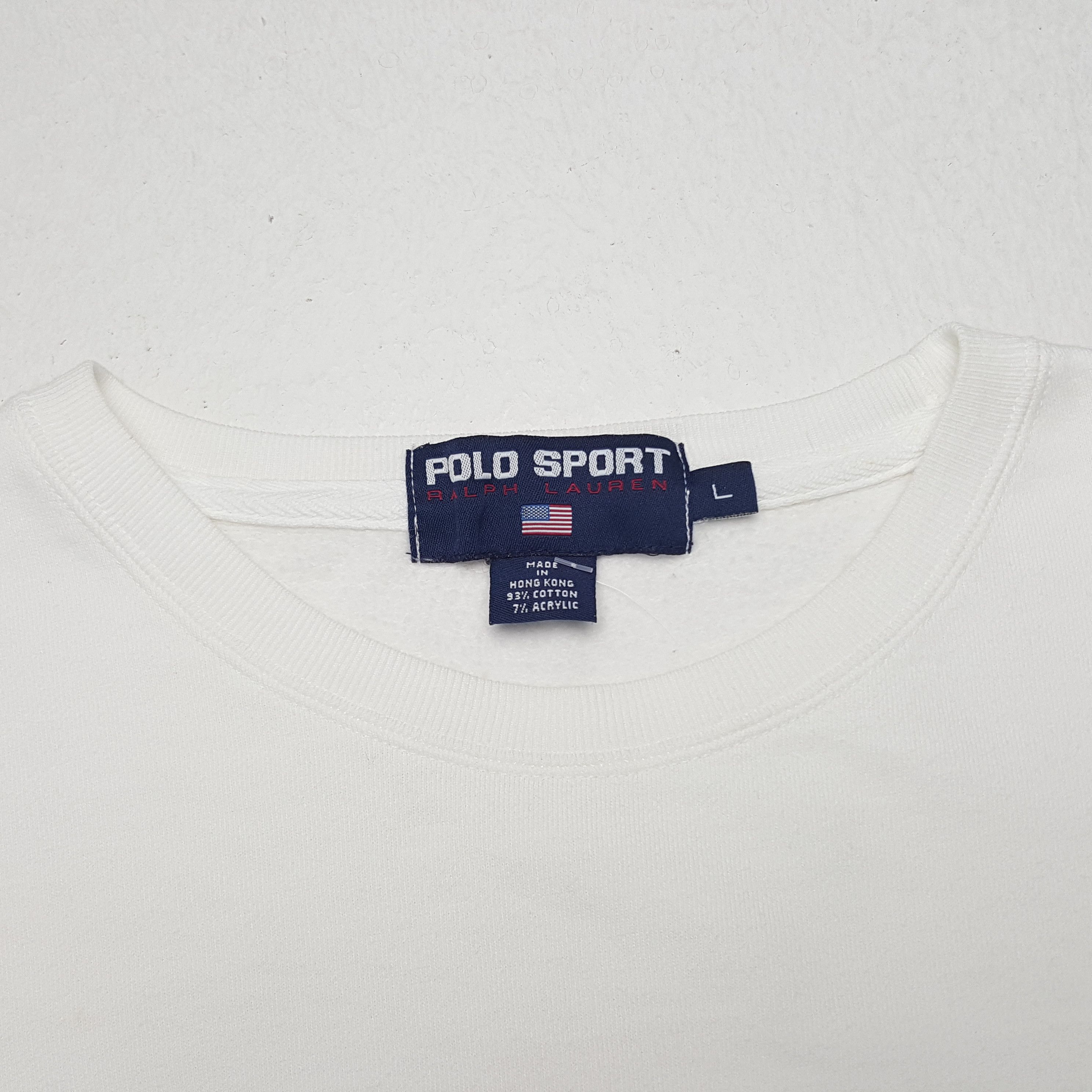 Polo Ralph Lauren × Vintage Vintage Polo Sport Ralph Lauren Sweatshirt Size US L / EU 52-54 / 3 - 4 Thumbnail