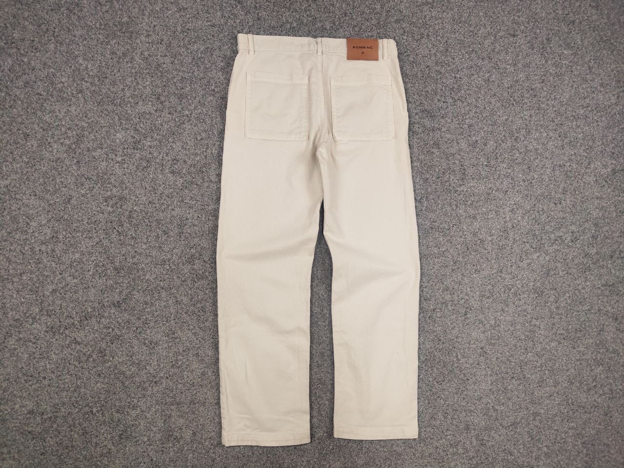 Ronning Ronning Portugal Design Casual beige Denim Jeans Loose Fit Size US 30 / EU 46 - 5 Thumbnail