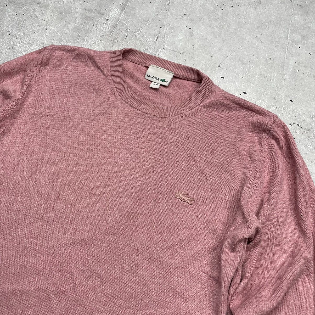 Lacoste RARE 🇫🇷Lacoste sweatshirt collar pink size M Size US M / EU 48-50 / 2 - 5 Thumbnail