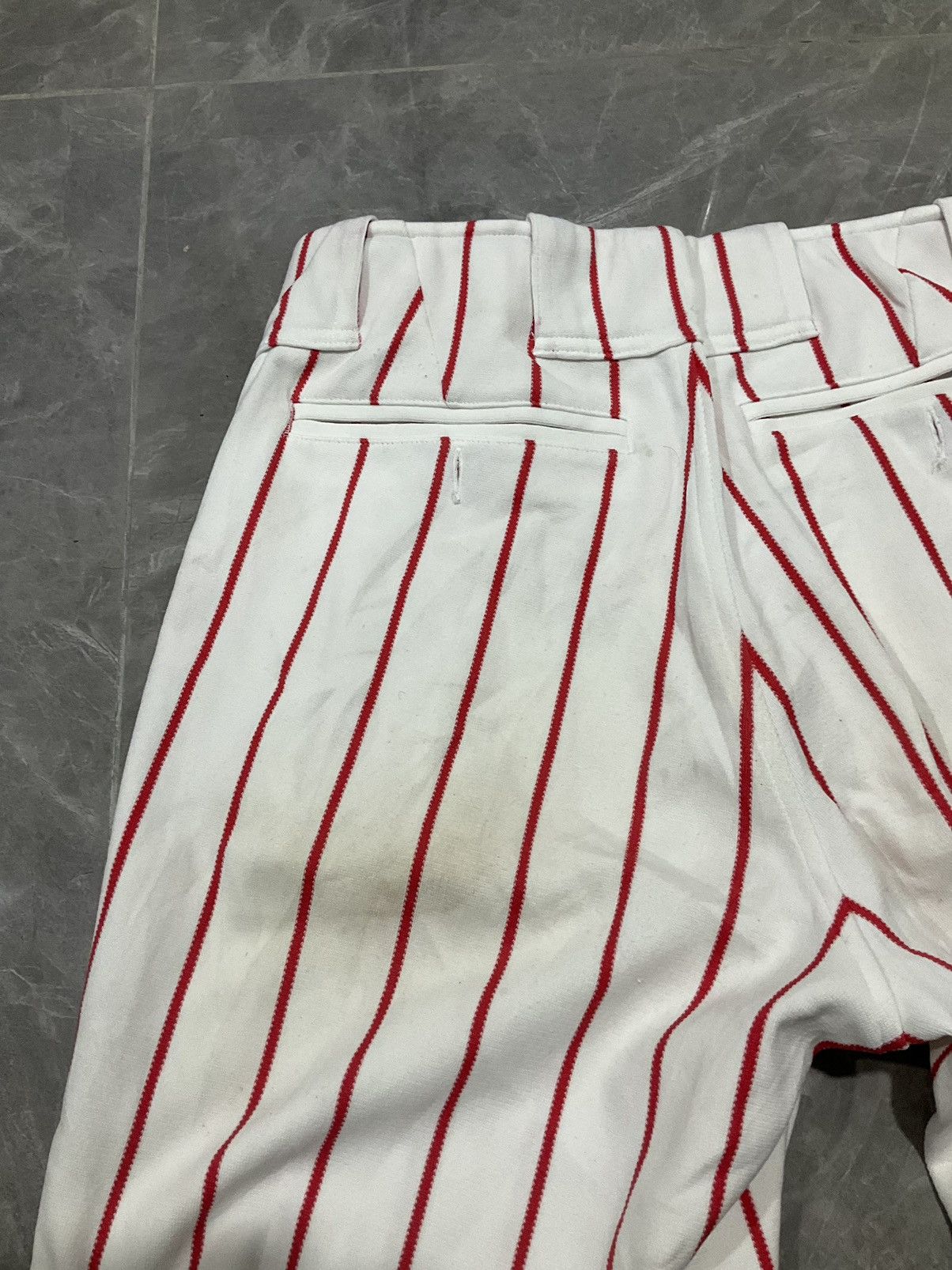 Descente × MLB × Vintage VINTAGE DESCENTE STRIPE R/White BASEBALL TEAMS JAPAN 🇯🇵 Size US 31 - 6 Thumbnail