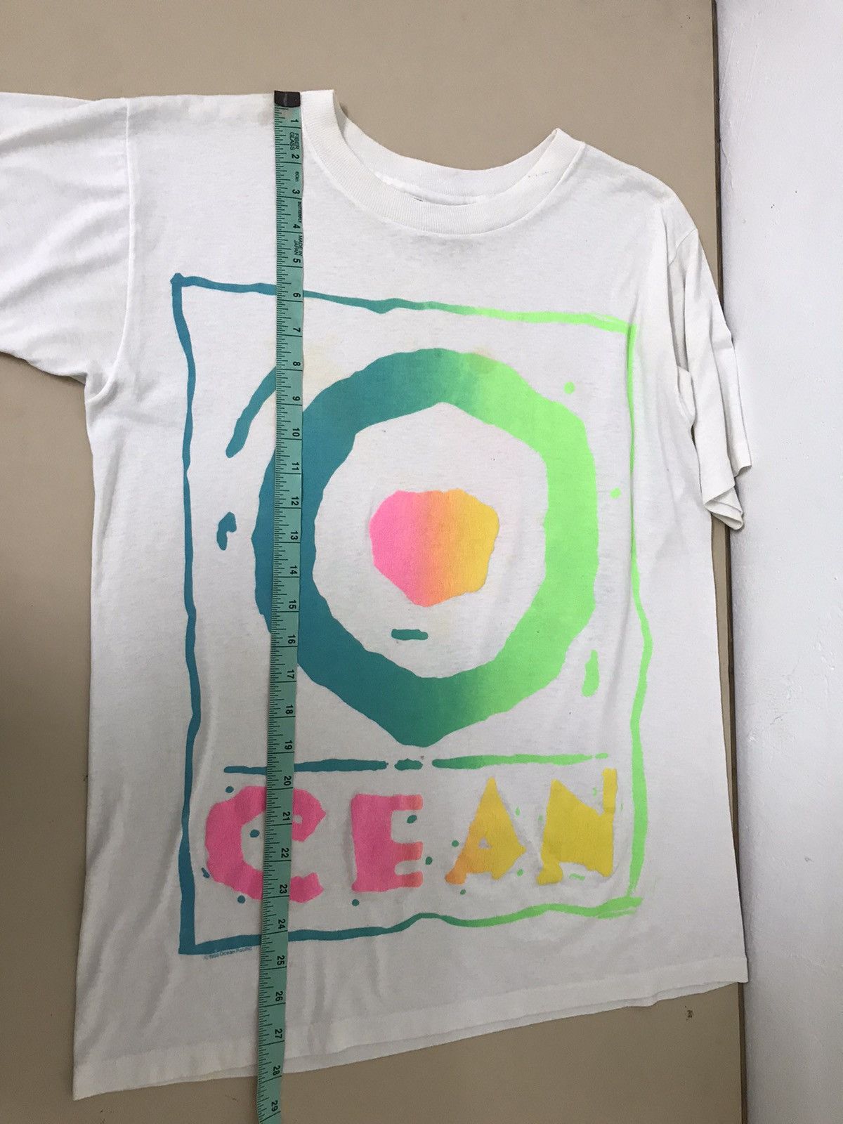 Ocean Pacific Vintage 80s Surf Ocean Pacific big logo Tees Size US L / EU 52-54 / 3 - 17 Thumbnail