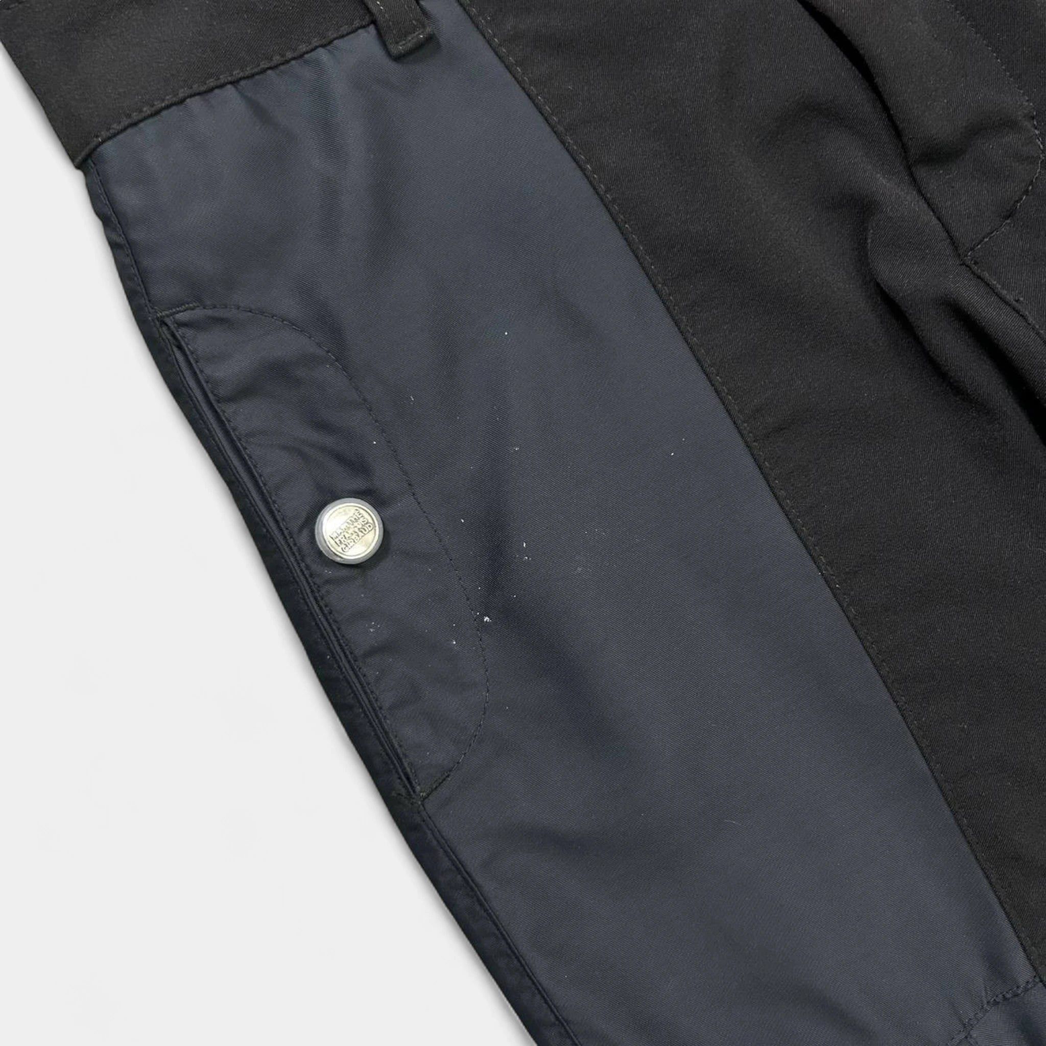 Marithe + Francois Girbaud Marithé + François Girbaud 2000s Black Navy Technical Cargo Size US 29 - 5 Thumbnail