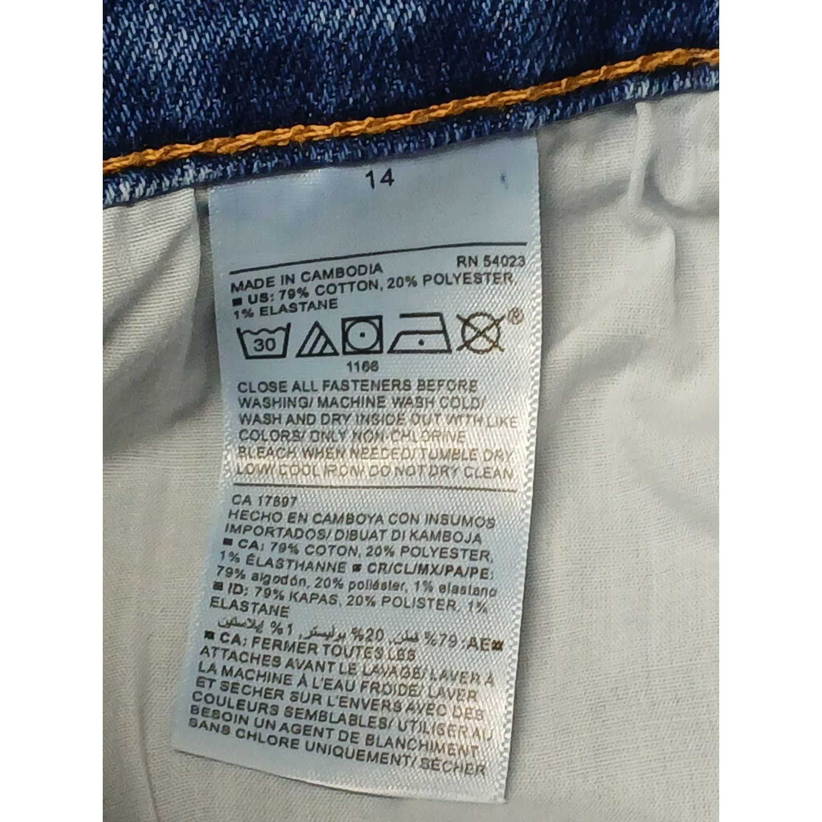 Old Navy Old navy 14 Cut Off Dress Casual Comfort Blue Shorts Size 36" / US 14 / IT 50 - 6 Thumbnail