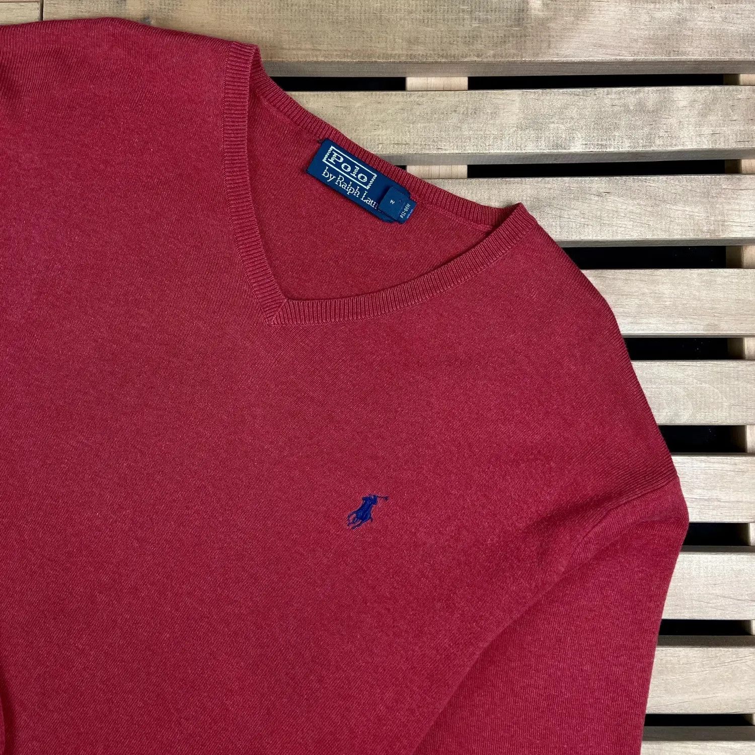 Polo Ralph Lauren Mens Sweater Jumper Polo Ralph Lauren V Neck Size L Size US L / EU 52-54 / 3 - 2 Thumbnail