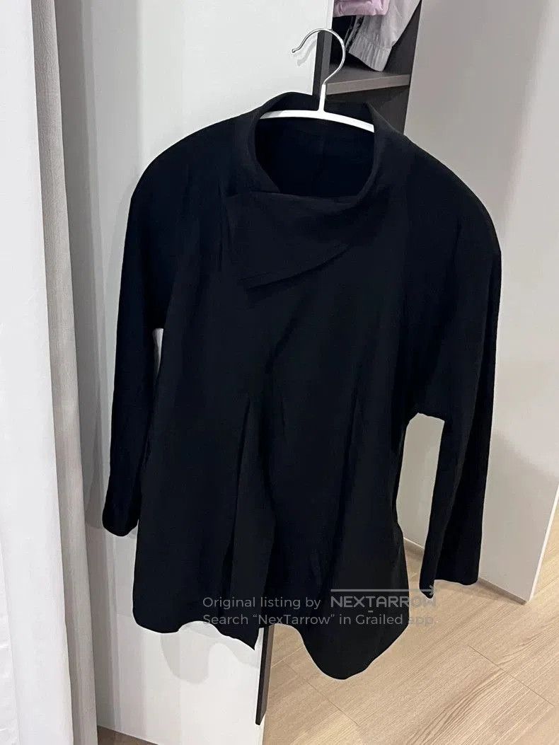 Yohji Yamamoto Yohji Yamamoto Y's Black Long Sleeve Shirt Size US XS / EU 42 / 0 - 3 Thumbnail