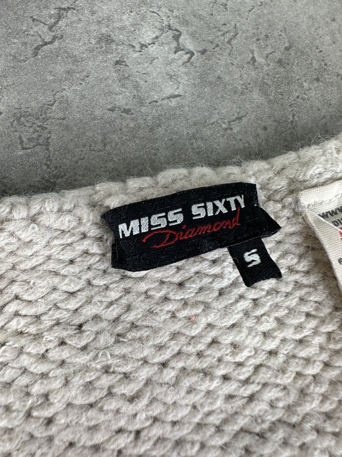 Miss Sixty Miss Sixty Knit Tank Top Size S / US 4 / IT 40 - 2 Thumbnail