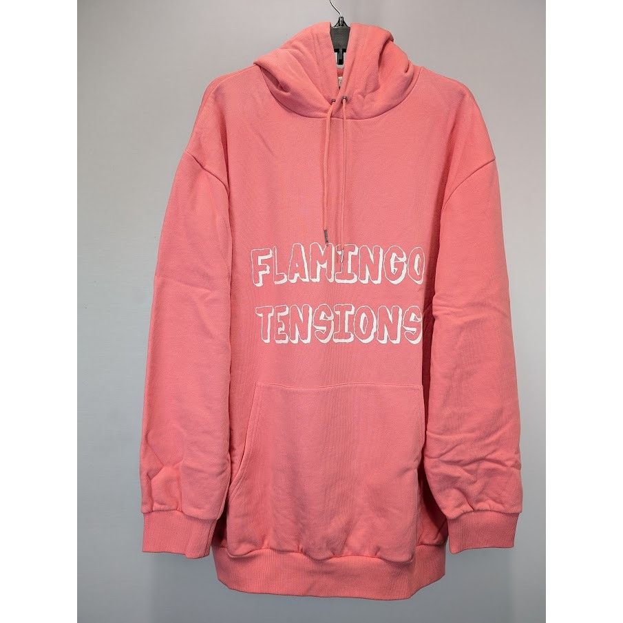 Celine o1rshd1 " Flamingo Tensions " Hoodie in Pink Size US M / EU 48-50 / 2 - 2 Thumbnail