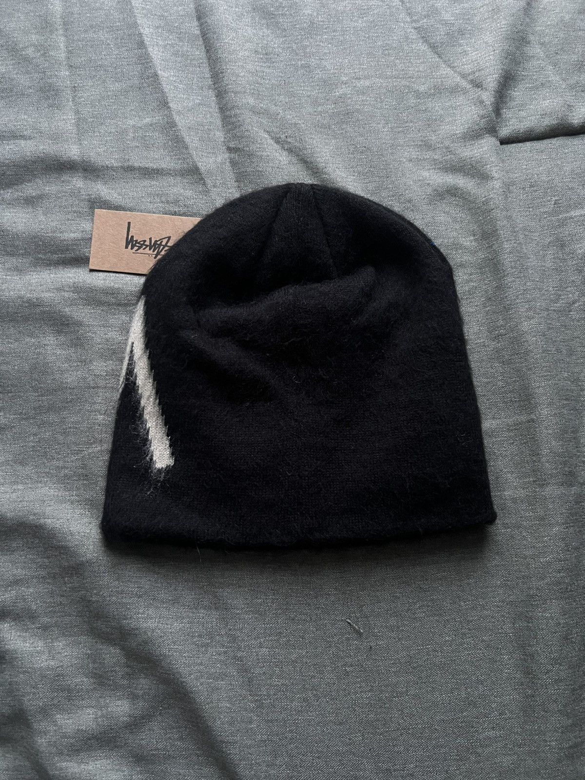 Stussy Stussy Skullcap Brushed Out Stock Black Size ONE SIZE - 3 Thumbnail
