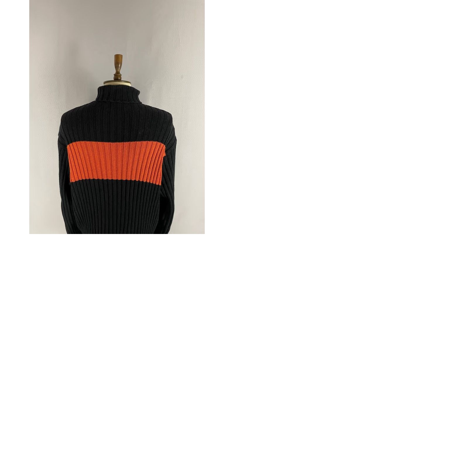 Polo Ralph Lauren Polo Sport Ralph Lauren Mens Sweater XL Black Cotton High Neck Long Sleeve Pullover Size US XL / EU 56 / 4 - 9 Thumbnail