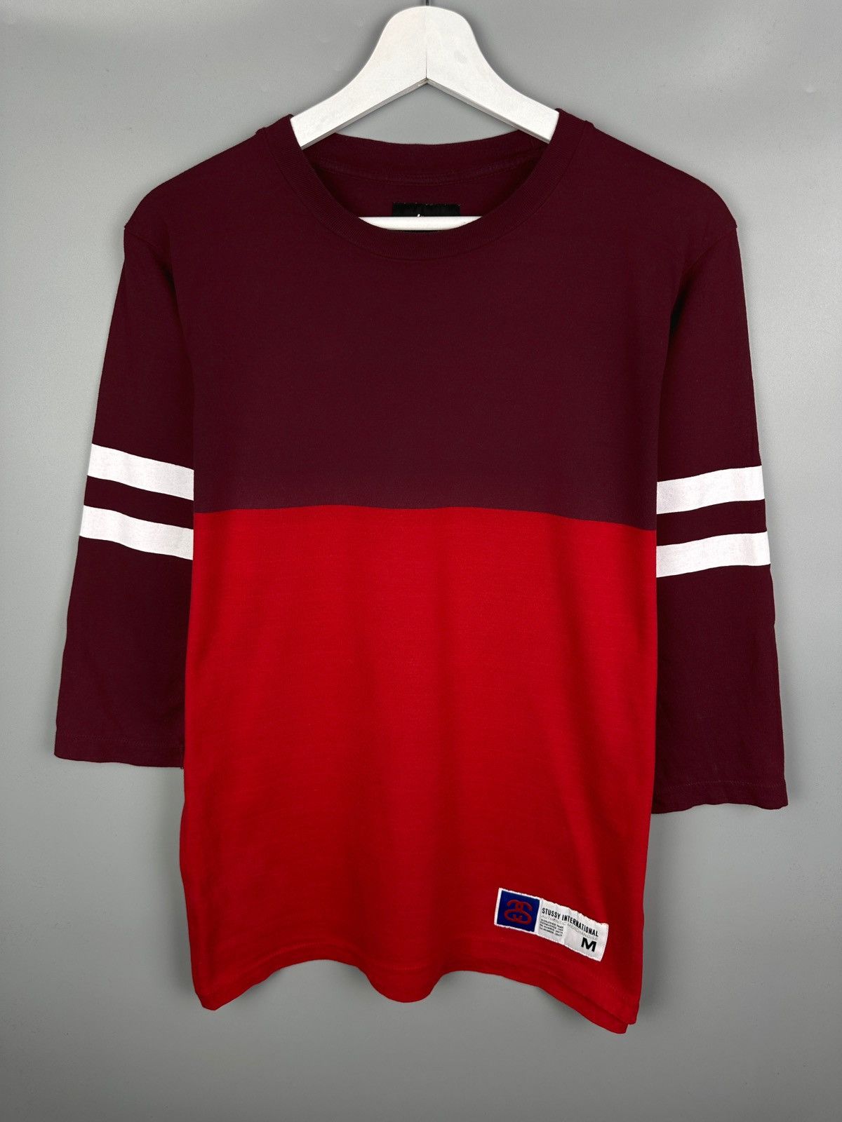Stussy Stussy T Shirt Tee Jersey Y2K Vintage Long Sleeve 3/4 Size US M / EU 48-50 / 2 - 2 Thumbnail