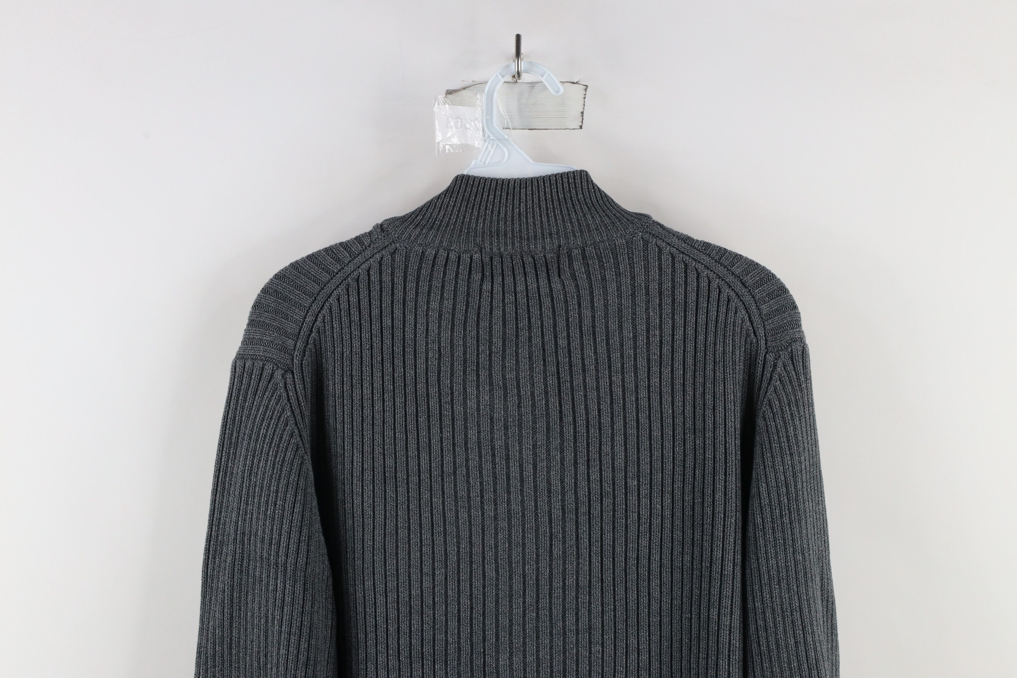 Eddie Bauer × Vintage Vintage 90s Eddie Bauer Knit Half Zip Pullover Sweater Size US L / EU 52-54 / 3 - 6 Thumbnail
