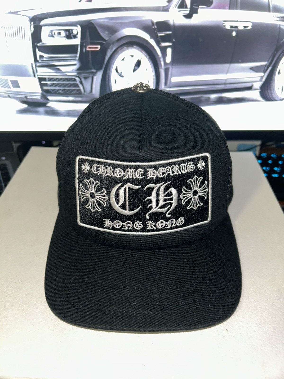 Chrome Hearts Chrome Hearts Hong Kong Trucker Hat Size ONE SIZE - 1 Thumbnail