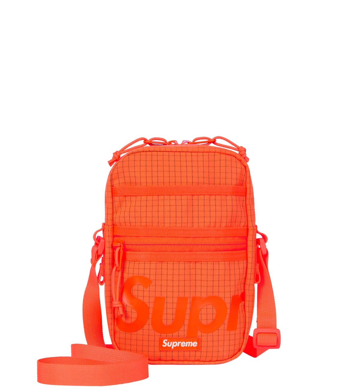 image of 3M x Supreme Shoulder Side Bag Orange Blaze Ss24 Water Resistant, Women's