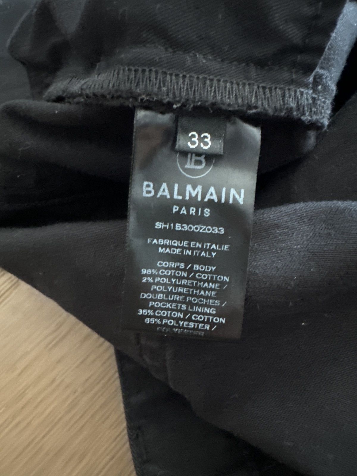 Balmain Balmain Biker Jean 2018/2019 Size US 33 - 4 Thumbnail