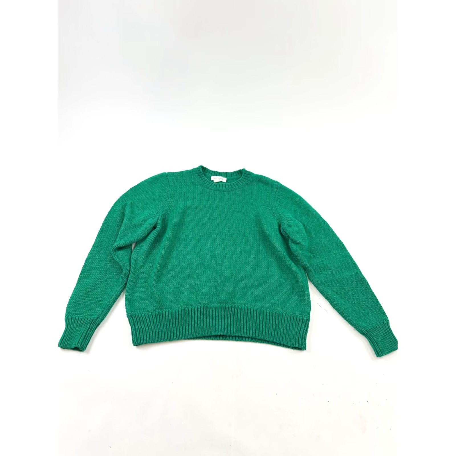 Treasure & Bond Treasure & Bond Sweater Womens Large Green Cable Knit Raglan Sleeve Crew Neck Pullover Casual Fall Winter Size L / US 10 / IT 46 - 2 Thumbnail