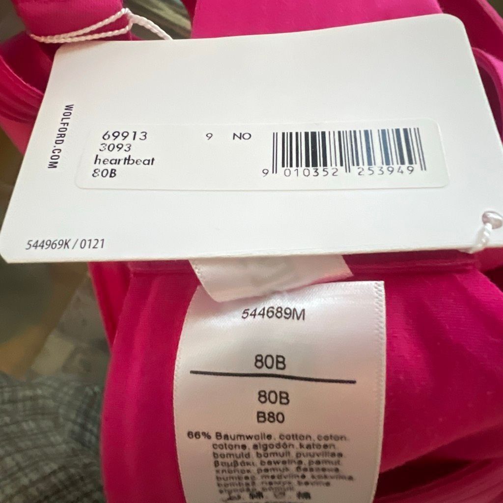 Wolford NWT Wolford Alita Sports Bra Fuchsia Pink 80B 36B Size M / US 6-8 / IT 42-44 - 11 Thumbnail