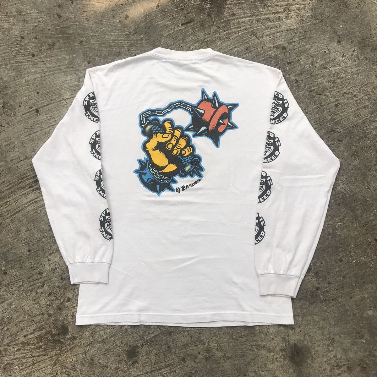 Santa Cruz Skateboards Vintage Santa Cruz Skateboards Long Sleeve T-Shirt Size US M / EU 48-50 / 2 - 14 Thumbnail