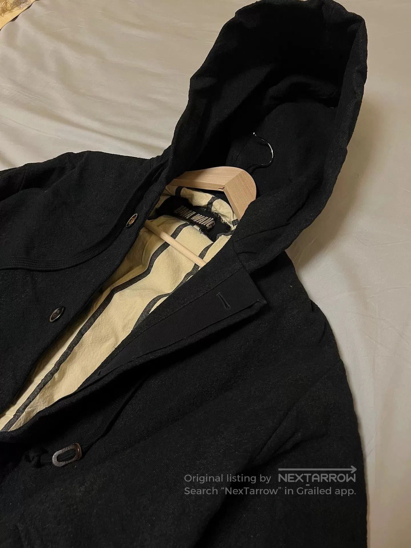 Uma Wang UMA WANG Striped Wool Coat for Men. Size US S / EU 44-46 / 1 - 3 Thumbnail