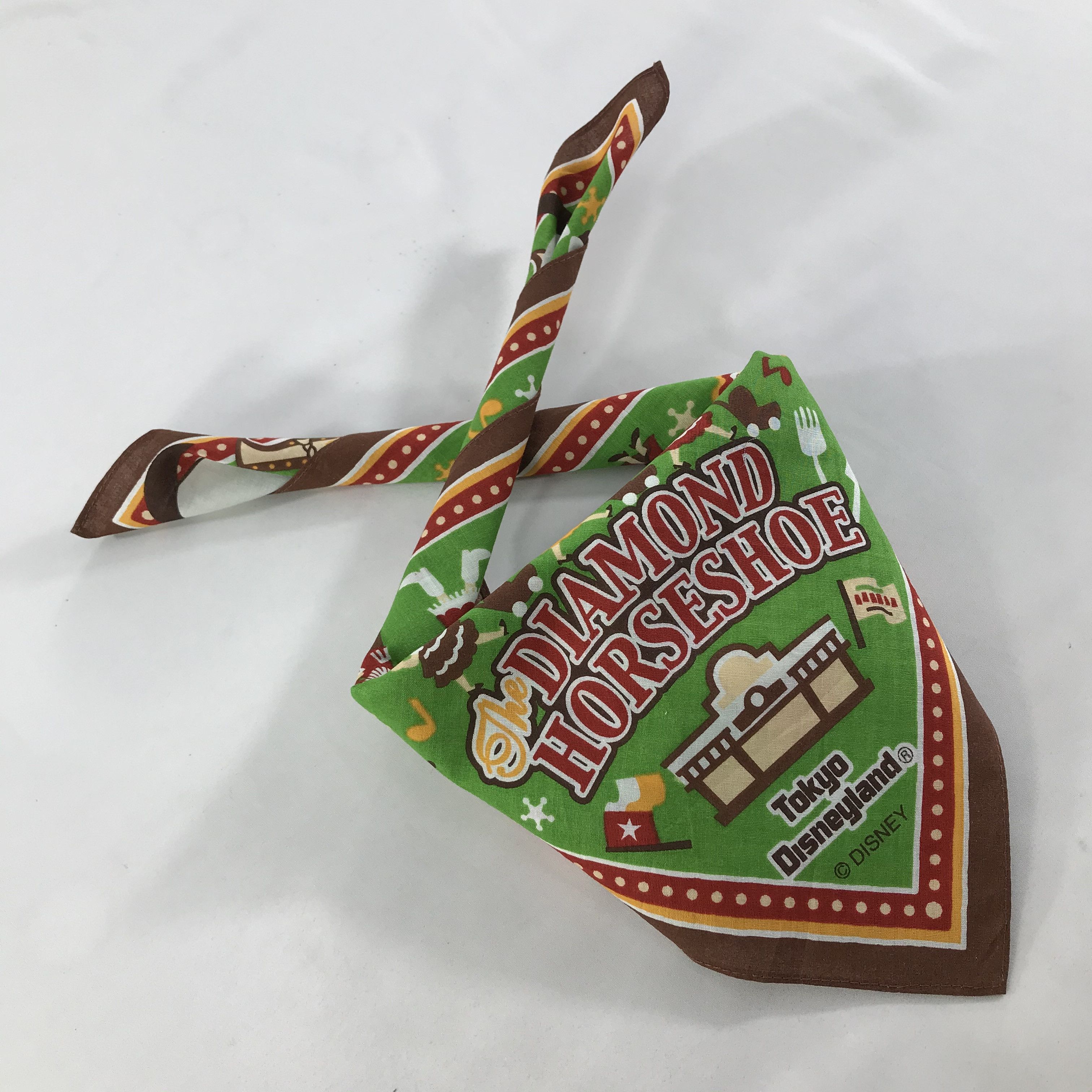 Disney × Japanese Brand × Vintage Disneyland Bandana / Handkerchief / Neckerchief - S1872 Size ONE SIZE - 4 Thumbnail
