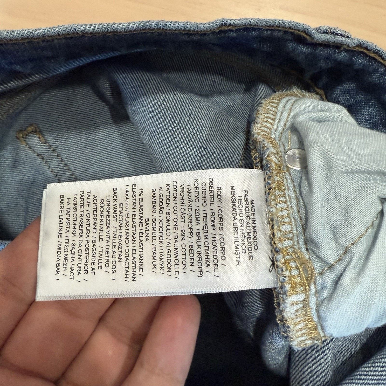 Polo Ralph Lauren Polo Ralph Lauren Jeans Women's 4 Blue Relaxed Tapered Size 32" / US 10 / IT 46 - 6 Thumbnail