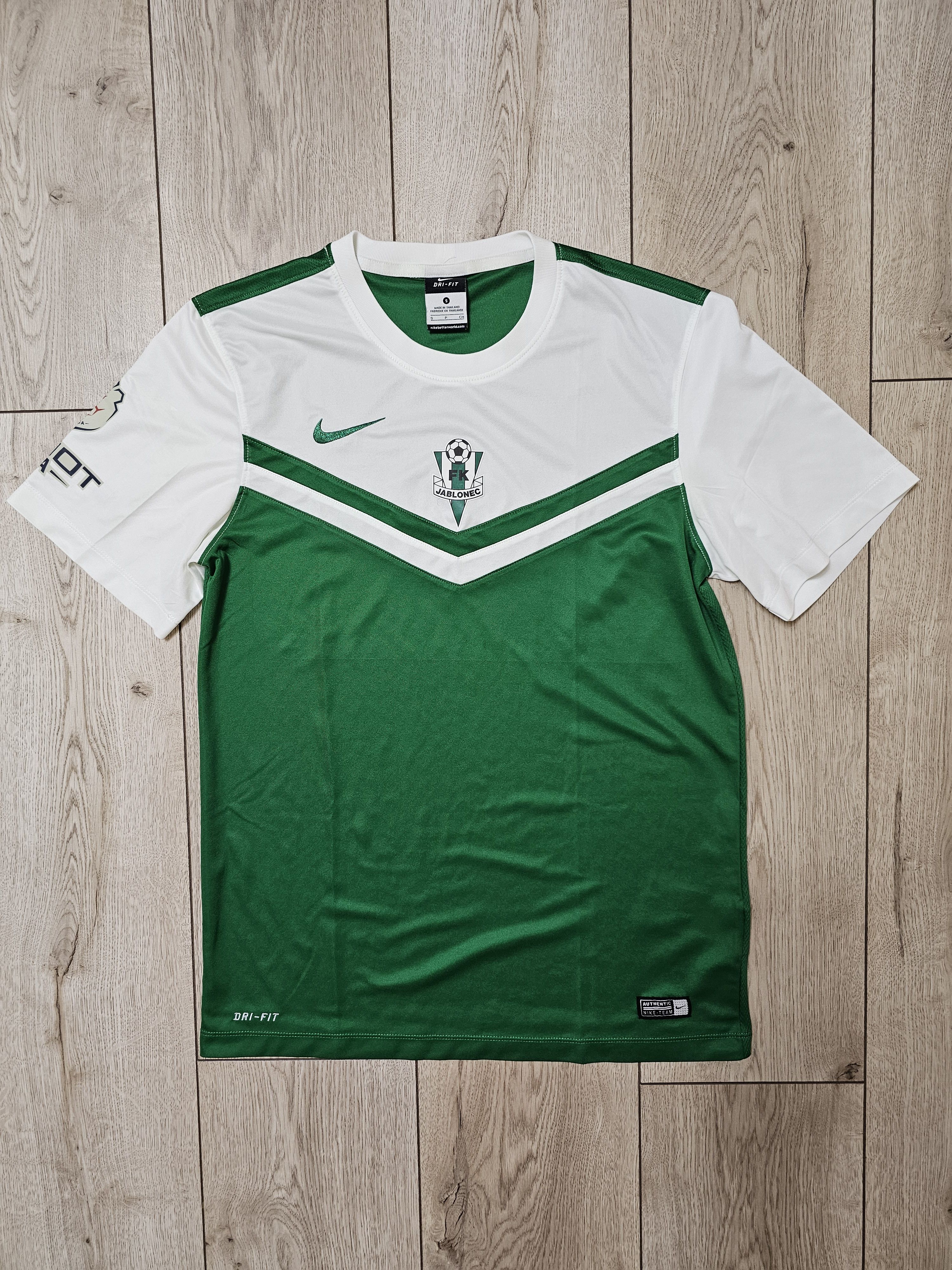 Nike FC JABLONEC 2014 FOOTBALL SHIRT CZECH SOCCER JERSEY Size US S / EU 44-46 / 1 - 1 Thumbnail