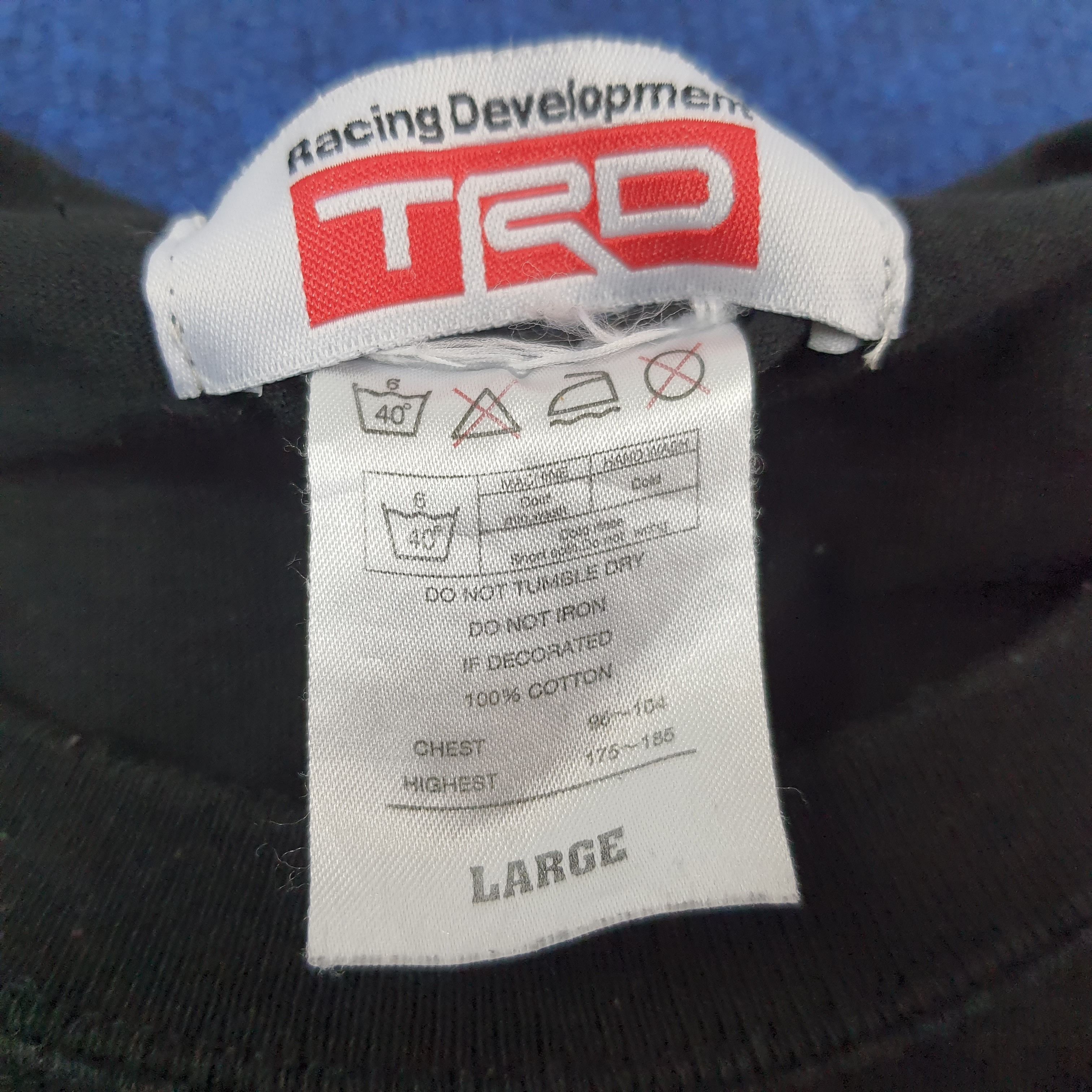 Japanese Brand × Vintage Vintage TRD Toyota Racing Japan Motorsports Tshirt Size US M / EU 48-50 / 2 - 6 Thumbnail