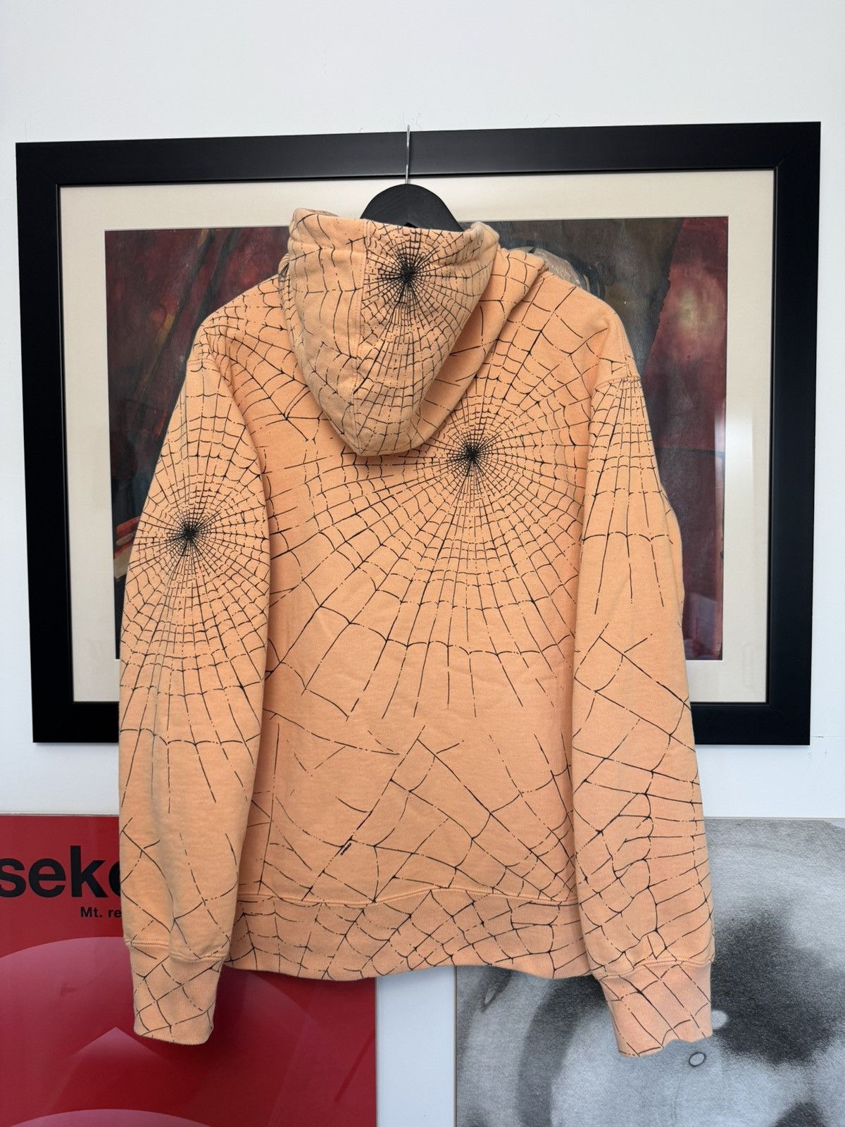 Supreme FW16 Supreme Spider Web Hoodie Rare Avant Garde