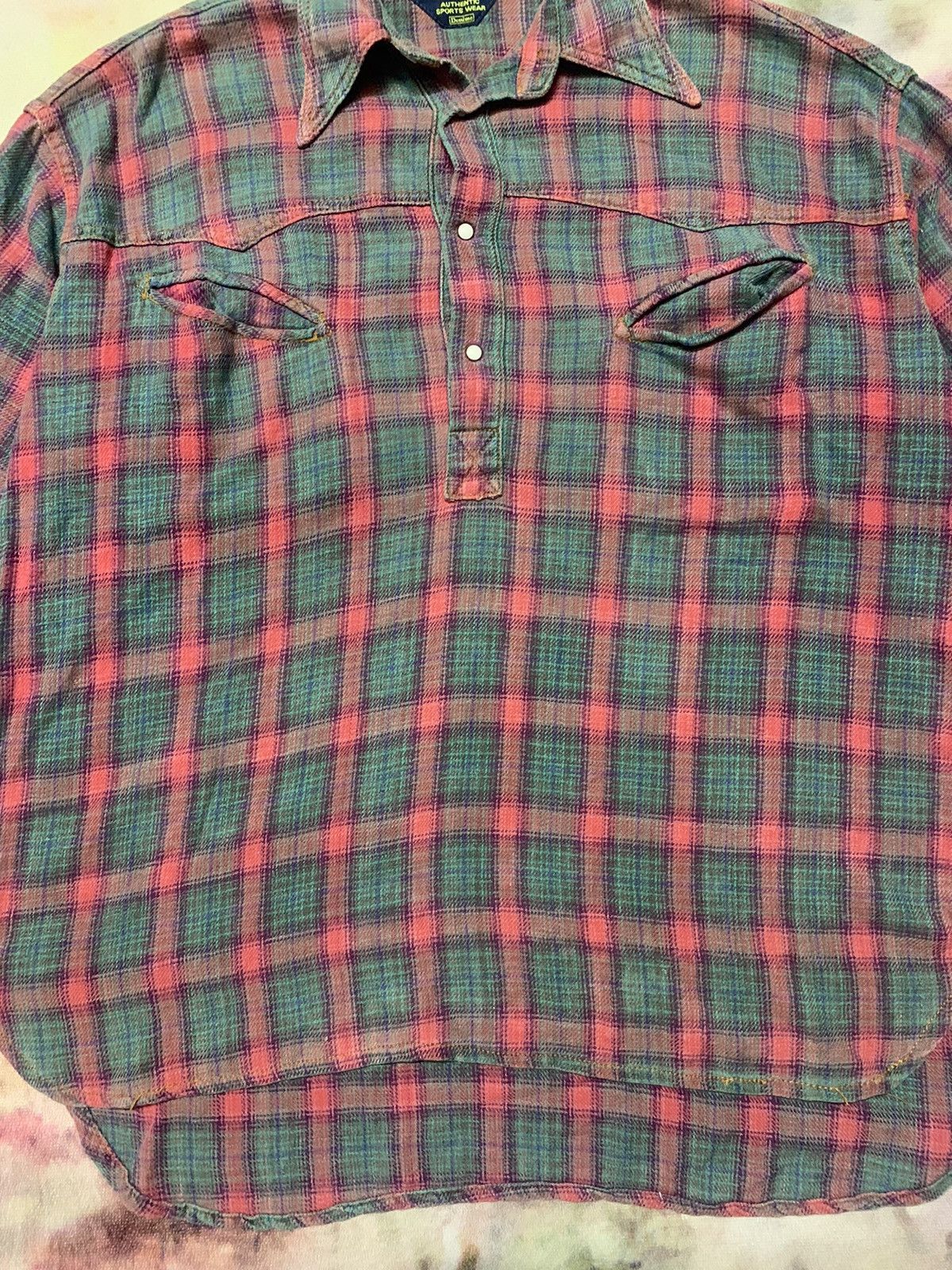 Denime Vintage DENIME Japan American Tradition Flannel Size US L / EU 52-54 / 3 - 4 Thumbnail