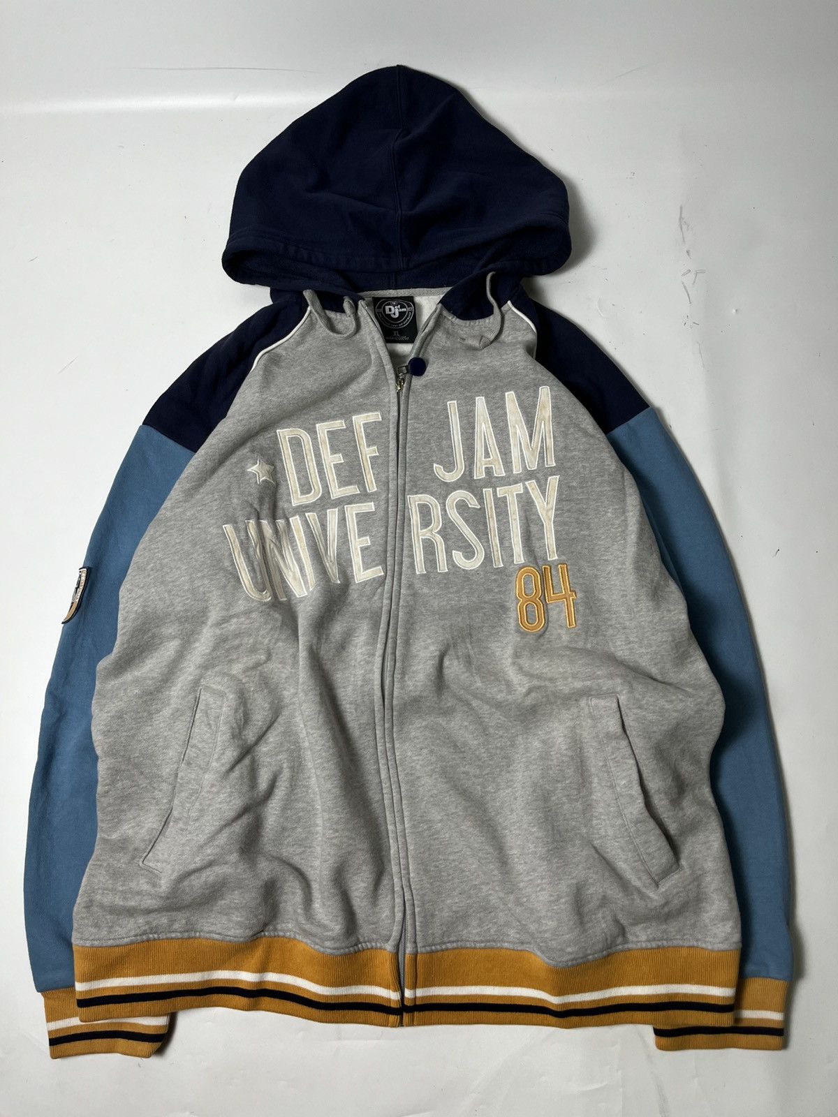 Band Tees × Death Row Records × Vintage vintage 90s defjam university hoodie Size US XL / EU 56 / 4 - 2 Thumbnail