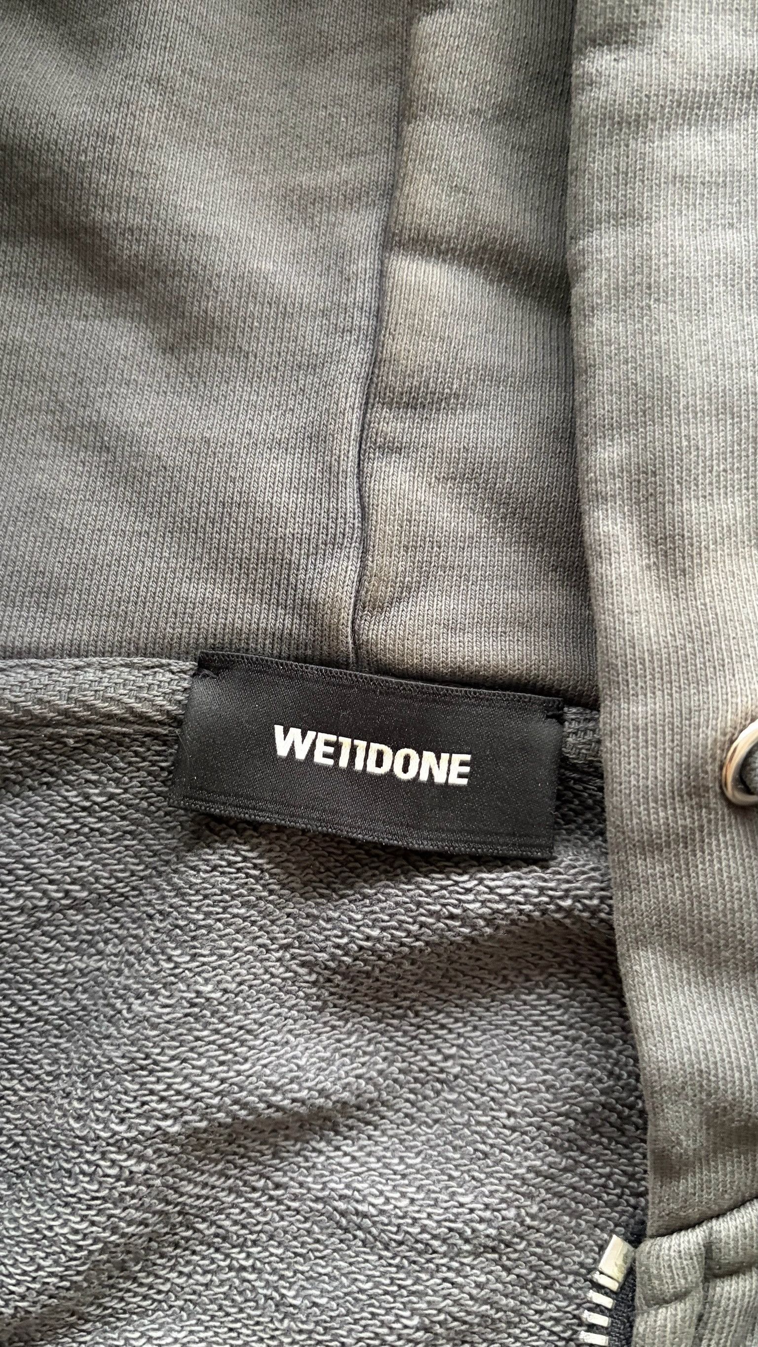 WE11DONE We11done Gray Zip Hoodie Size US M / EU 48-50 / 2 - 2 Thumbnail